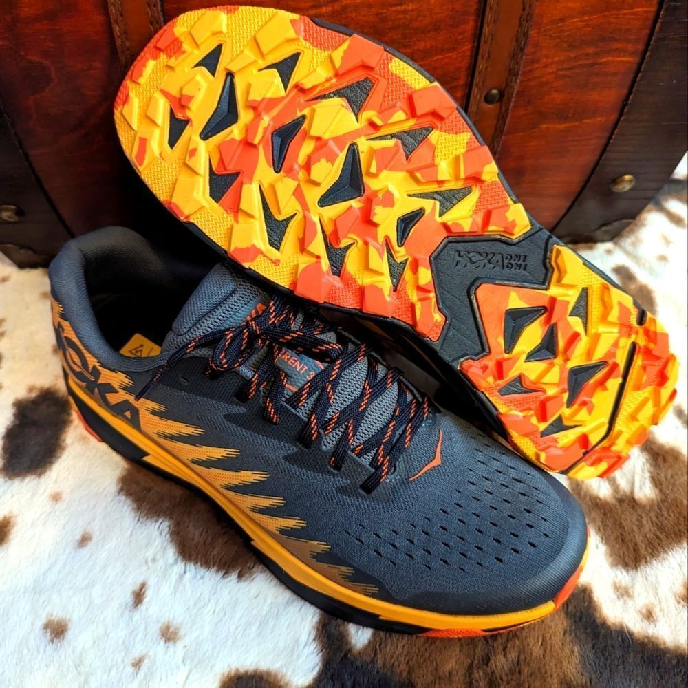 Men's Hoka Torrent 3 Castle Rock/Sherbet Size 12D